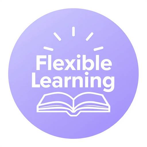 Icoon van een flexibel leerschema.