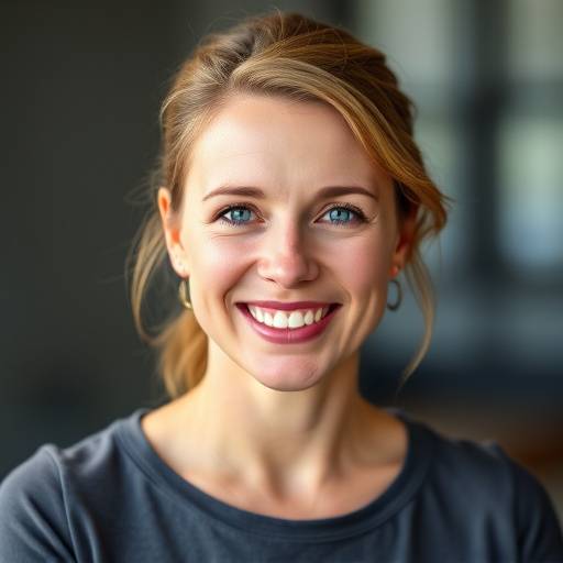 Portretfoto van Sanne de Jong, een enthousiaste trainer.